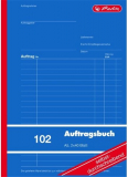 Formularblock Auftrag A5 2x 40 Blatt selbstdurchschreibend Herlitz (Nr. 102)