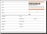Formularblock Fahrtenbuch A6 quer 40 Blatt sigel für PKW