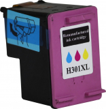 ALTERNATIV Alternativ Tinte ersetzt HP 301XL / CH564EE, ca. 330 S., farbig
