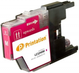 PRINTATION Printation Tinte ersetzt Brother LC-1240M / LC-1280XLM, ca. 600 S., magenta
