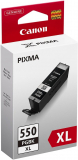 ORIGINAL Original Tinte Canon PGI-550PGBKXL, ca. 500 S., pigmentschwarz