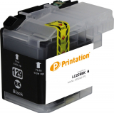 PRINTATION Printation Tinte ersetzt Brother LC-129XLBK, ca. 2.400 S., schwarz