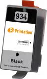 PRINTATION Printation Tinte ersetzt HP 934XL / C2P23AE, ca. 1.000 S., schwarz