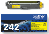 ORIGINAL Original Toner Brother TN-242Y, ca. 1.400 S., gelb