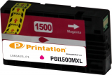 PRINTATION Printation Tinte ersetzt Canon PGI-1500XLM, ca. 935 S., magenta