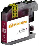 PRINTATION Printation Tinte ersetzt Brother LC-12EM, ca. 1.200 S., magenta