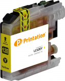 PRINTATION Printation Tinte ersetzt Brother LC-12EY, ca. 1.200 S., gelb