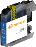 PRINTATION Printation Tinte ersetzt Brother LC-22EC, ca. 1.200 S., cyan