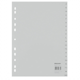 Register A-Z A4 Plastik PP-Folie 225x297mm volle Höhe, Eurolochung