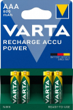 Varta Akku Recharge Power AAA/Micro, 800mAh - 4er-Packung