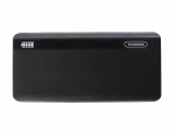 NEU micro-USB+USB-C Dual-Powerbank mit riesigen 20.000 mAh Kapazität, schwarz
