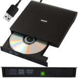 NEU Externes CD/DVD-Laufwerk+CD-Brenner mit USB-Anschluss für PC/Notebook
